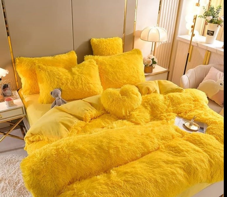 LZINA™ | Luxury Plush Duvet Cover with Zipper Closure and Corner Straps