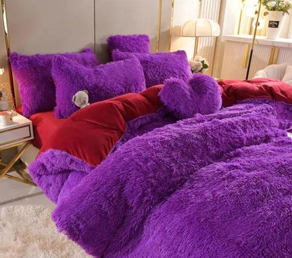 LZINA™ | Luxury Plush Duvet Cover with Zipper Closure and Corner Straps