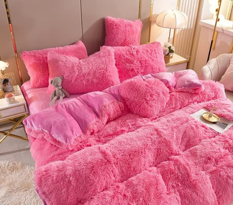 LZINA™ | Luxury Plush Duvet Cover with Zipper Closure and Corner Straps