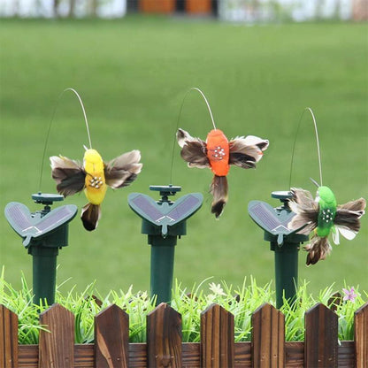 BowLift | Solar-powered dancing hummingbird and butterfly