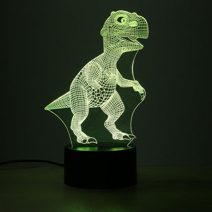 LZINA™ | Dinosaur Night light - 3D Dinosaur Light - T Rex Night Light