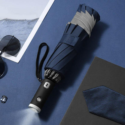 LZINA™ | Automatic foldable umbrella with reflective edge
