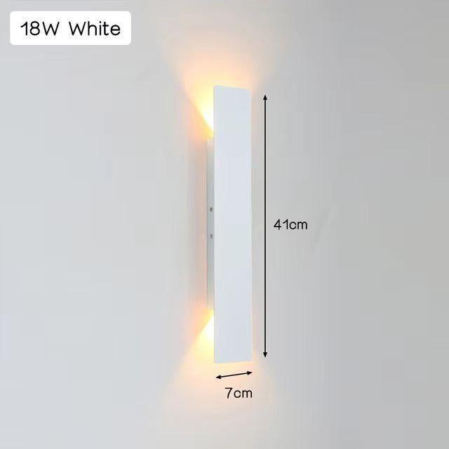 LZINA™ | Light - Modern weatherproof LED wall lamp made of aluminum for outdoor use