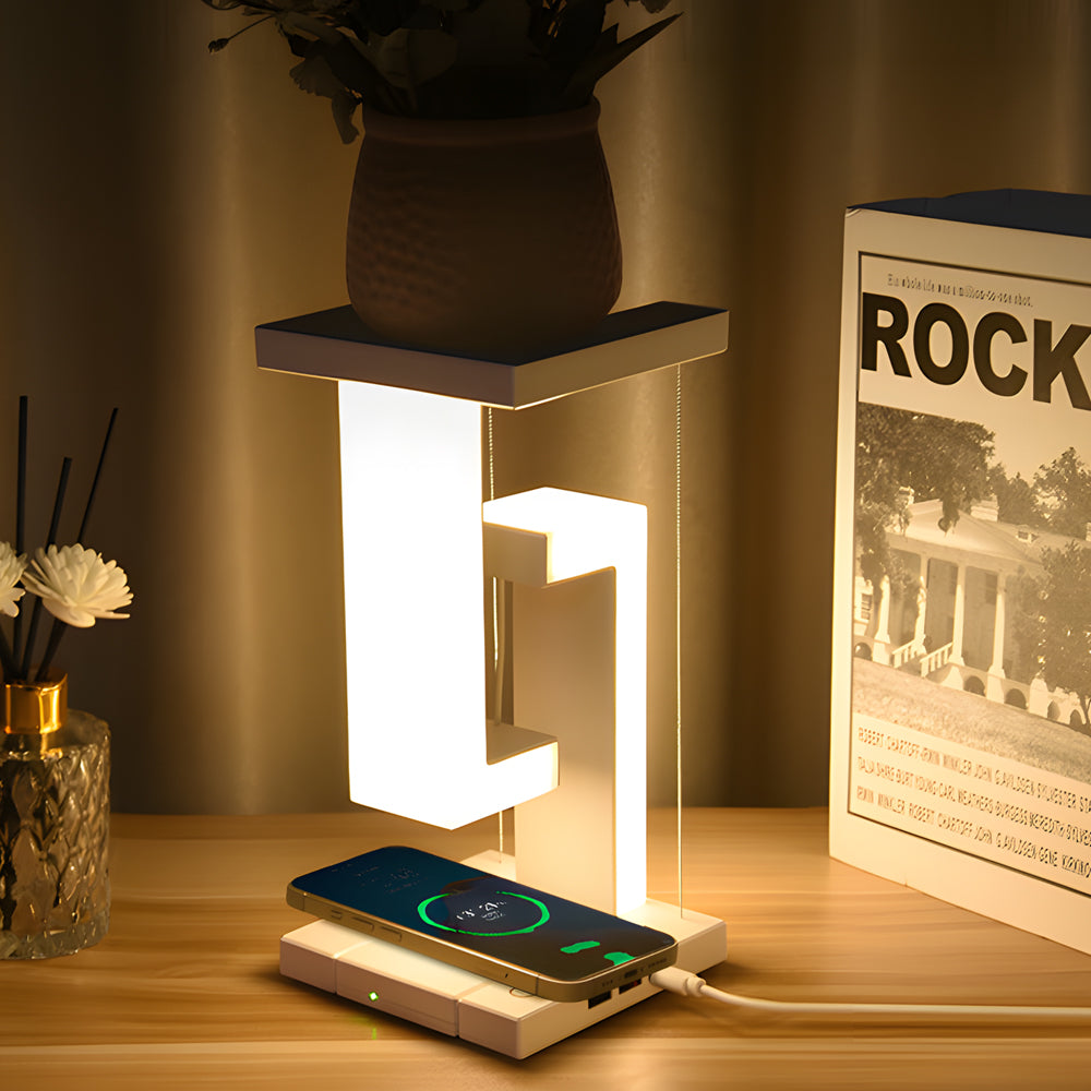 BowLift: Futuristic Hovering Table Lamp with Gravity-Defying Illumination
