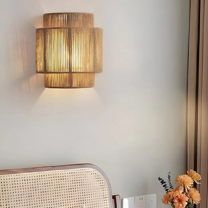 LumiRope – Natural Hemp Rope Wall Light