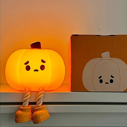 LZINA™ | LED night light in the shape of a pumpkin, USB rechargeable