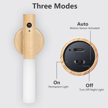 LZINA™ | Rechargeable Motion Sensor Magnetic LED Night Light