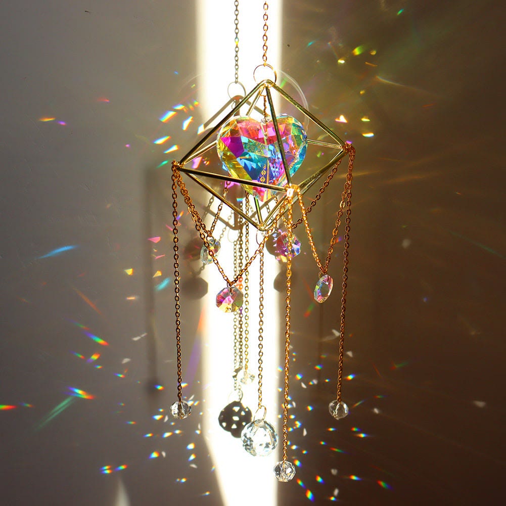LZINA™ | Room Decoration Crystal Sun Catcher Wind Chime