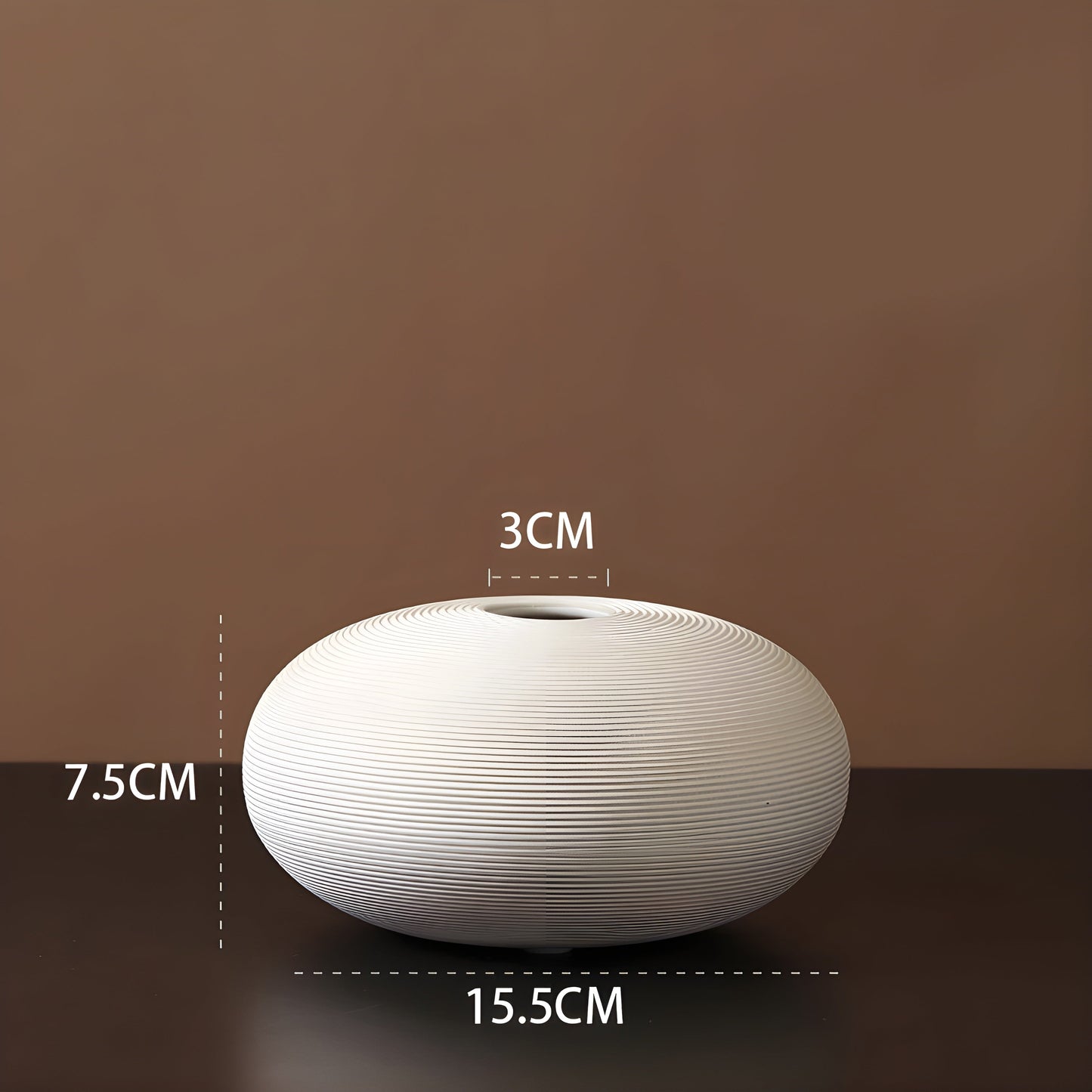 LZINA™ | Minimalistic Handcrafted Ceramic Zen Vase