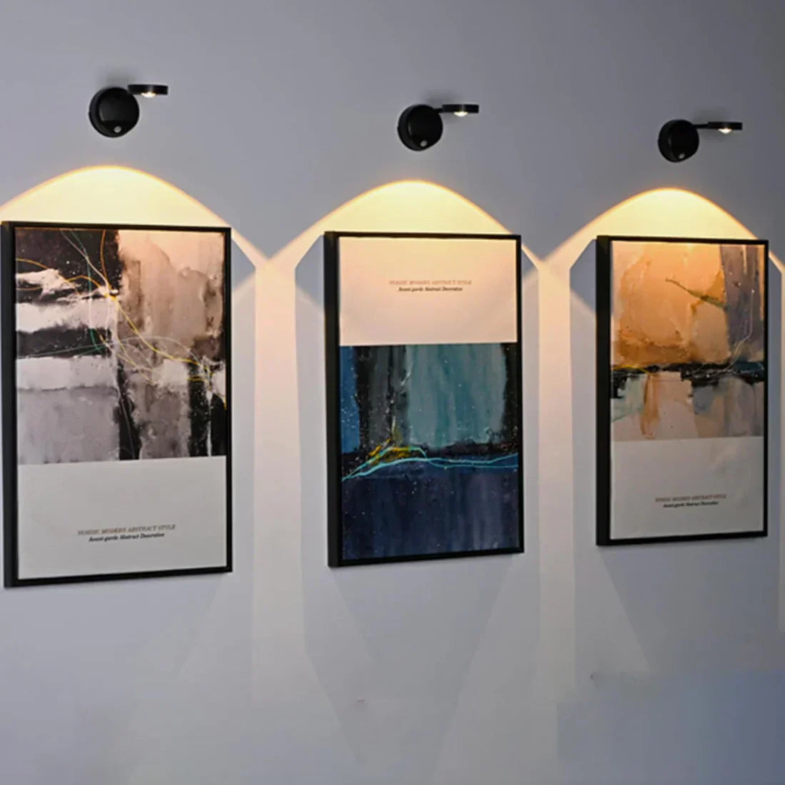 BowLift Wall Spot Light | SmartGlow Rechargeable LED with Motion Sensor
