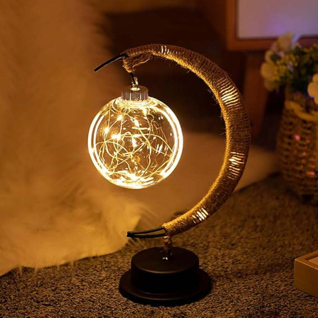 LZINA™ | Lunar Moon Lamp – A Cool, Enchanting Night Light | Bedrooms and Living Spaces