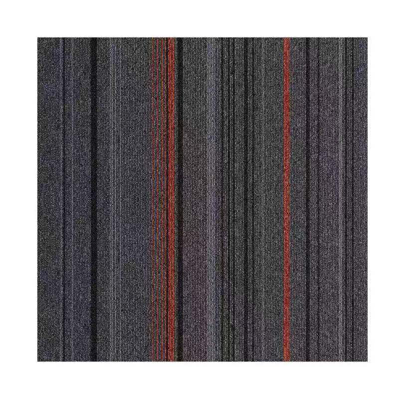 BowLift | Dark Color Level Loop Carpet Tile Non-Slip Self-Adhesive Indoor Office Carpet Tiles