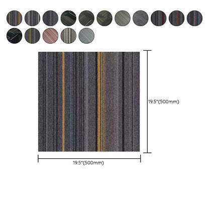 BowLift | Dark Color Level Loop Carpet Tile Non-Slip Self-Adhesive Indoor Office Carpet Tiles