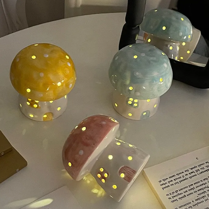BowLift Aesthetic Mushroom Night Light – Soft Glow for Cozy Spaces