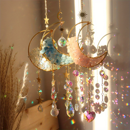 LZINA™ | Moon crystal sun catcher