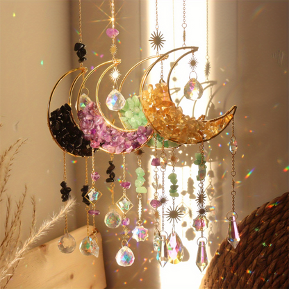 LZINA™ | Moon crystal sun catcher