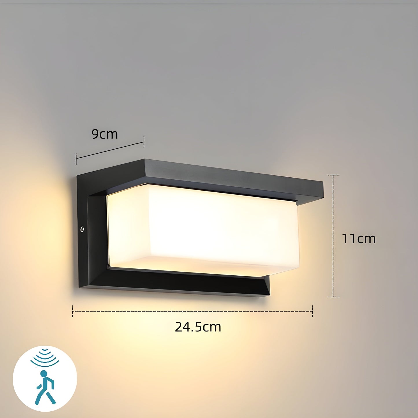 LZINA™ | LED Outdoor Motion Sensor Waterproof Wall Lamp