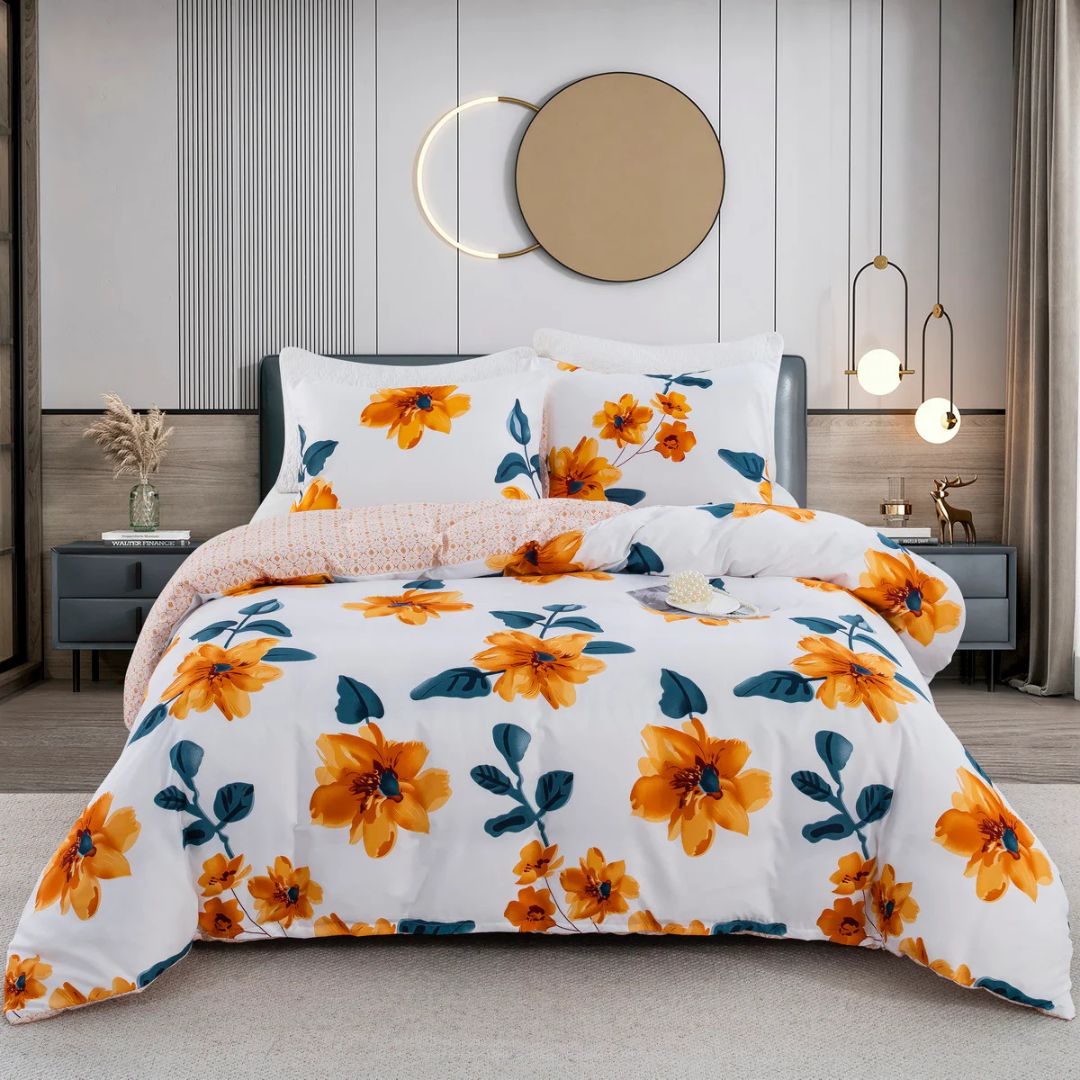 BowLift | Tova – Luxury Modern Duvet Cover Set with Pillowcases