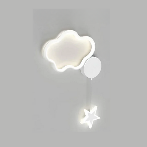 BowLift DreamLight: Enchanting Wall Lamp with Clouds, Stars and Moon