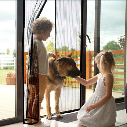 LZINA™ | Magnetic Fly Screen Door with Velcro Closure