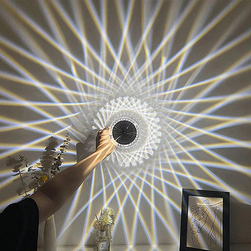 BowLift Touch-Activated Gatsby Crystal Lamp