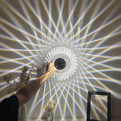 BowLift Touch-Activated Gatsby Crystal Lamp