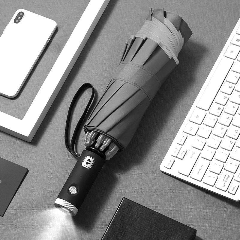 LZINA™ | Automatic foldable umbrella with reflective edge
