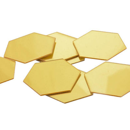 BowLift | Hexagonal Mirror Wall Sticker