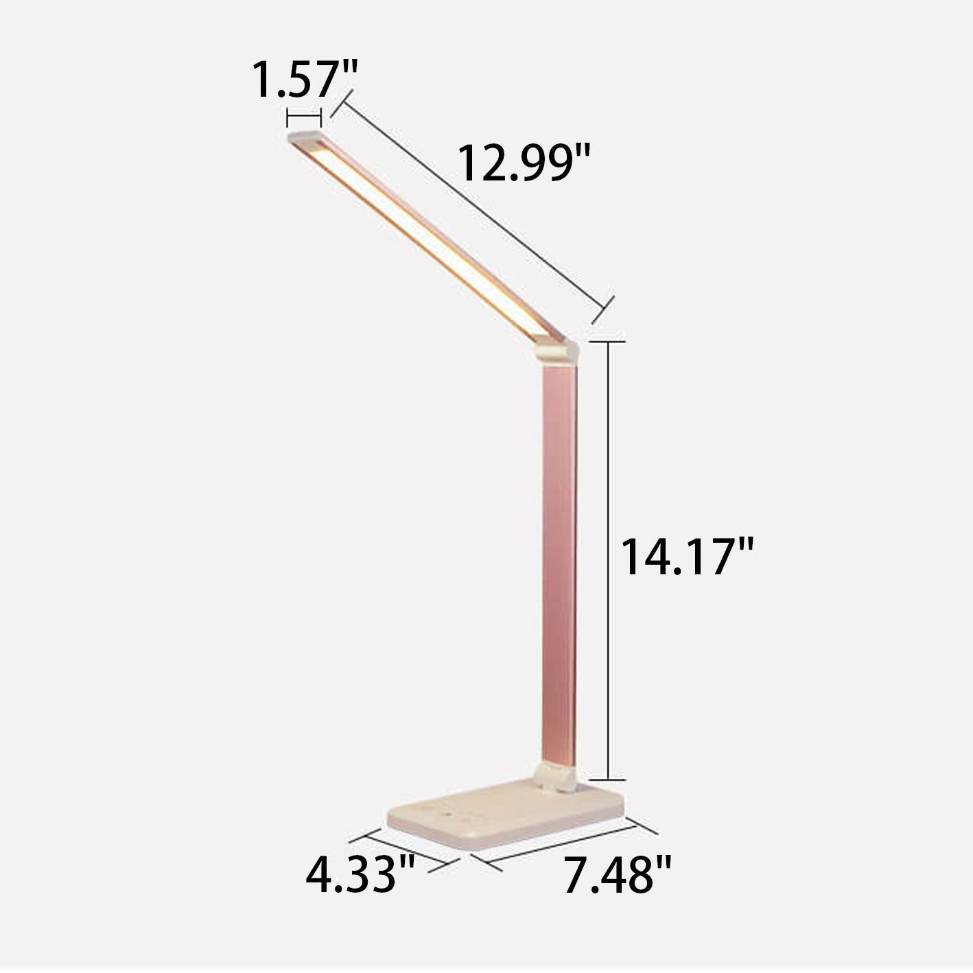BowLift Nordic Foldable Touch Dimmable LED Desk Lamp — Creative, Space-Saving Desk Lighting