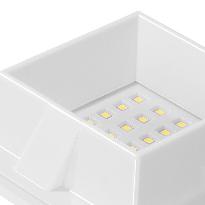 LZINA™ | Solar UFO Shape Design Fence Light LED Outdoor Wall Lamp