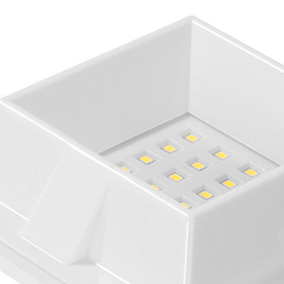 LZINA™ | Solar UFO Shape Design Fence Light LED Outdoor Wall Lamp