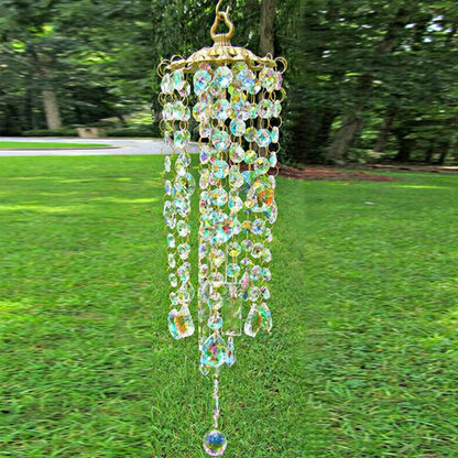 BowLift | Aurora Crystal Glass Wind Chime