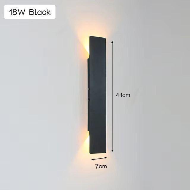 LZINA™ | Light - Modern weatherproof LED wall lamp made of aluminum for outdoor use
