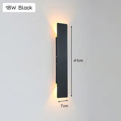 LZINA™ | Light - Modern weatherproof LED wall lamp made of aluminum for outdoor use