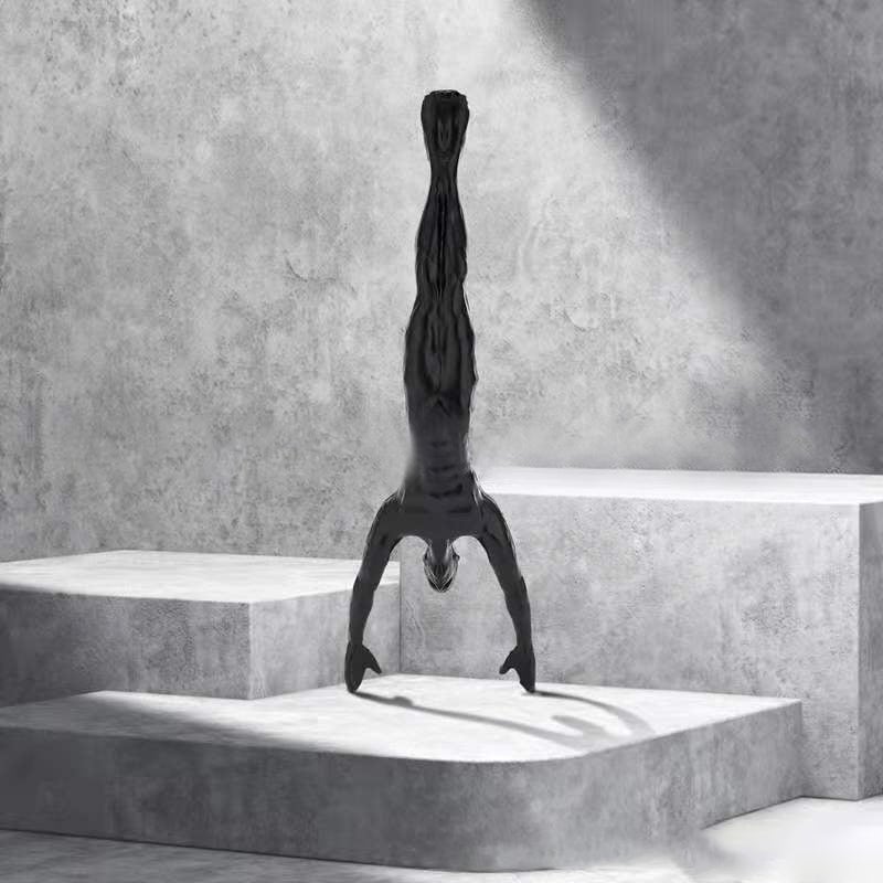 LZINA™ | Climbing wall hanging statues