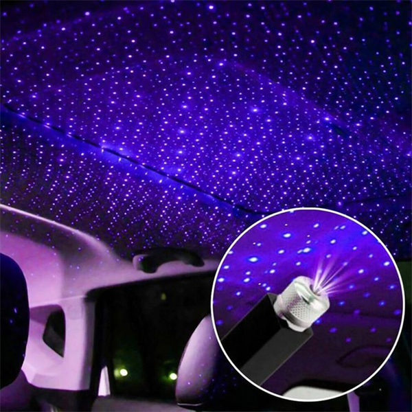 LZINA™ | Colorful Car and Home Ceiling Romantic USB Night Light