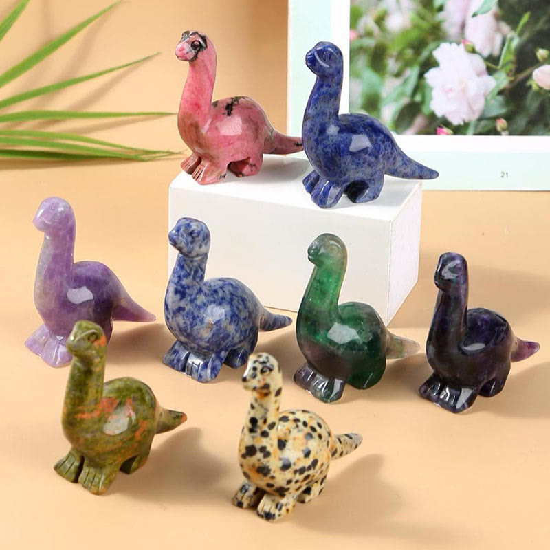 LZINA™ | 2.5 Inch Crystal Dinosaur Home Decoration Gemstone Decor