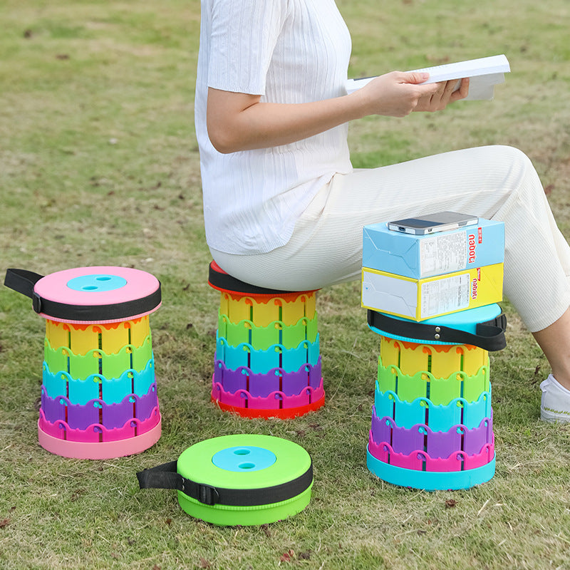 BowLift | Improved retractable folding stool