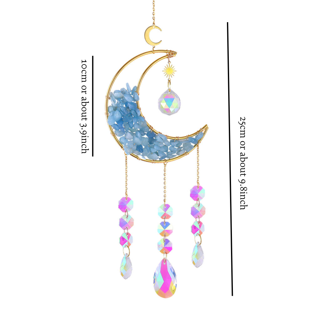 LZINA™ | Moon crystal sun catcher