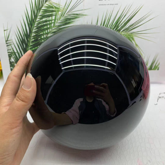 LZINA™ | Obsidian Crystal Ball Decoration