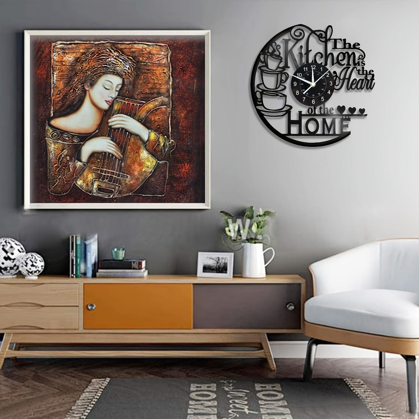 LZINA™ | Mood Wall Clock – For a cozy atmosphere