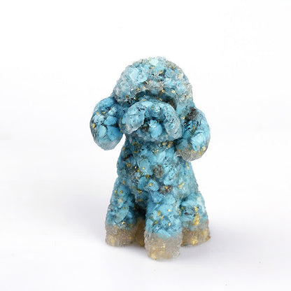 BowLift | Natural Crystal Poodle Gemstone Decoration