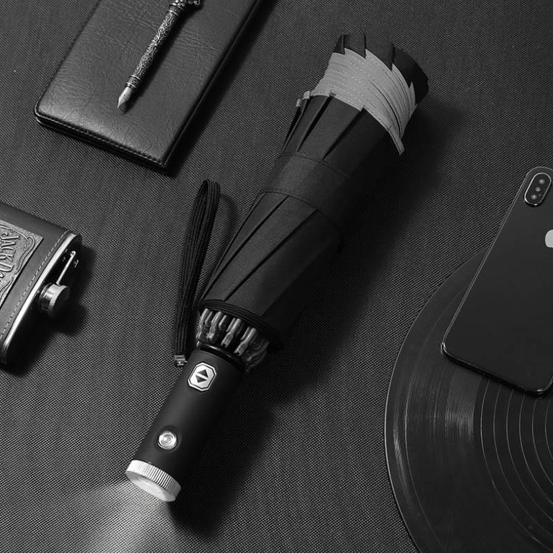 LZINA™ | Automatic foldable umbrella with reflective edge