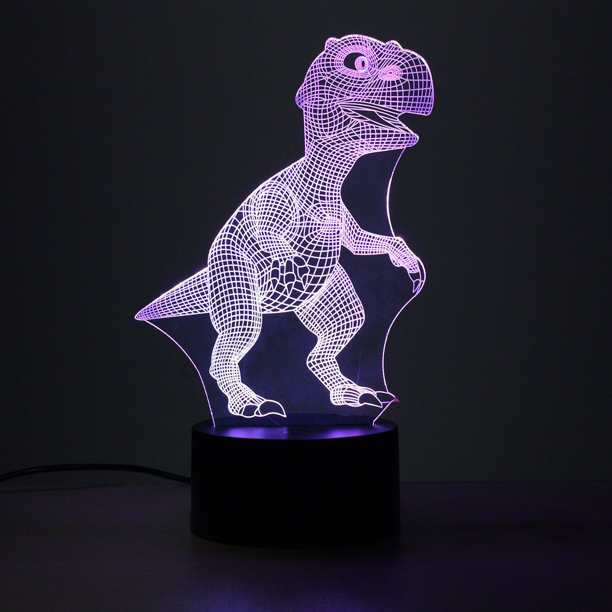 LZINA™ | Dinosaur Night light - 3D Dinosaur Light - T Rex Night Light
