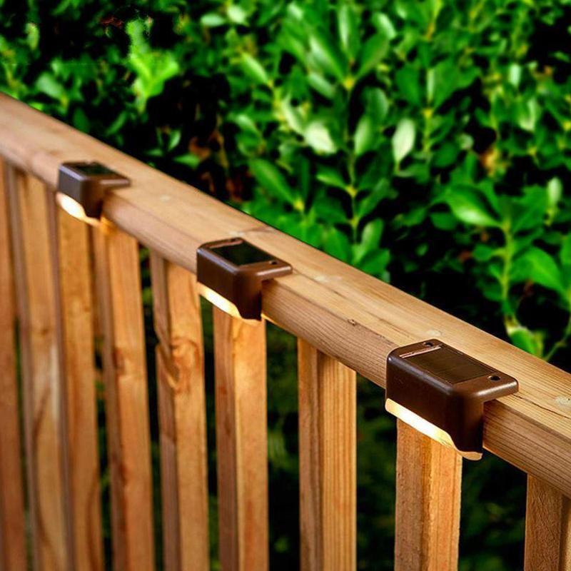 LZINA™ | Waterproof Stair Solar Lights for Outdoors (4 pieces)
