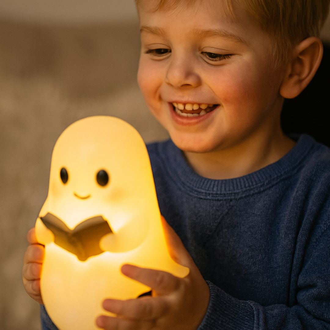 LZINA™ | NightSpirit Lamp – Handmade Decorative Night Light with Warm Light