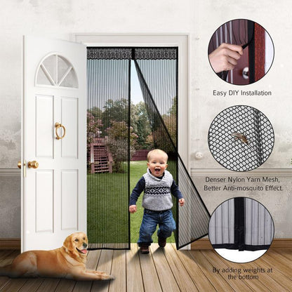 LZINA™ | Magnetic Fly Screen Door with Velcro Closure