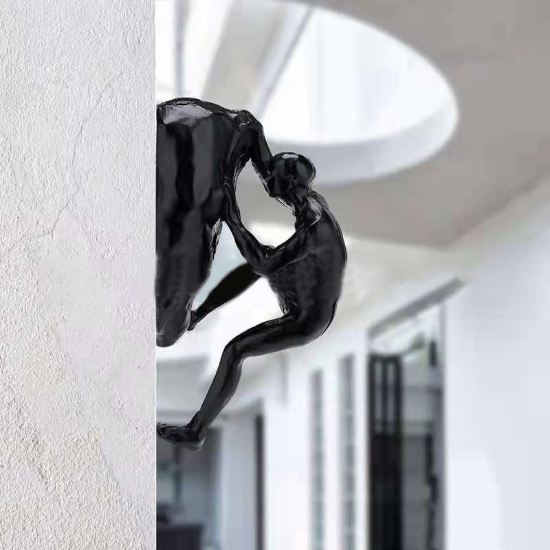 LZINA™ | Climbing wall hanging statues