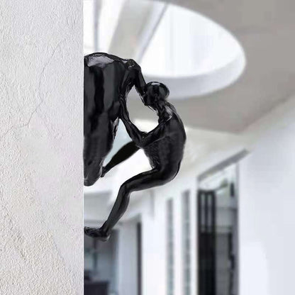 LZINA™ | Climbing wall hanging statues