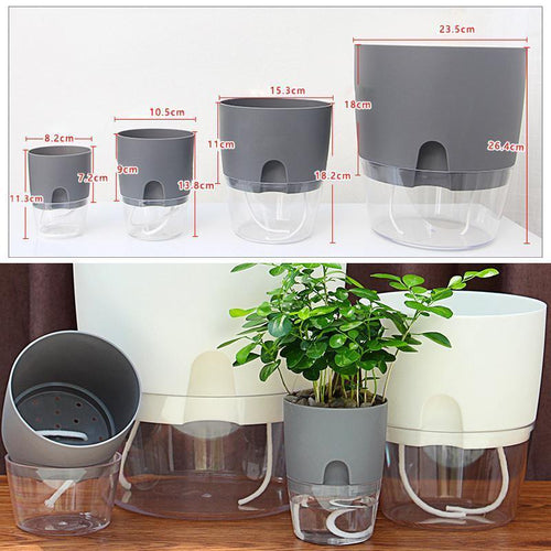 BowLift Self-Watering Hydro Flower Pot — Effortless Hydration for Lush, Vibrant Blooms